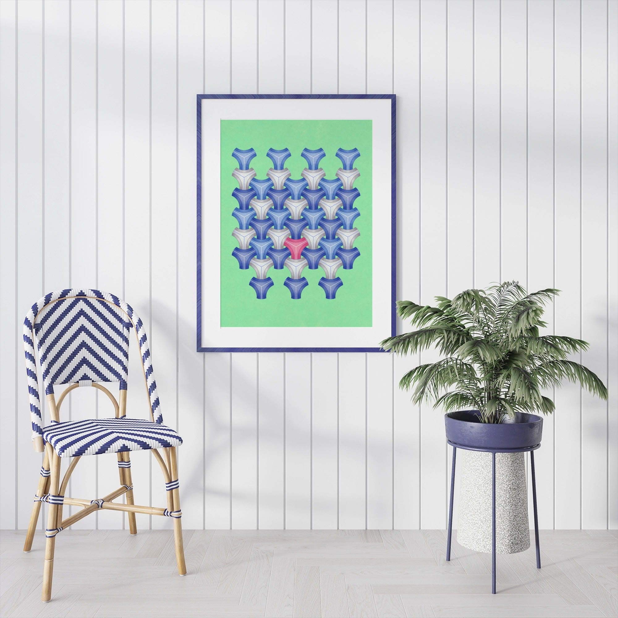 Celosía Soseul Azure – Lámina Artística