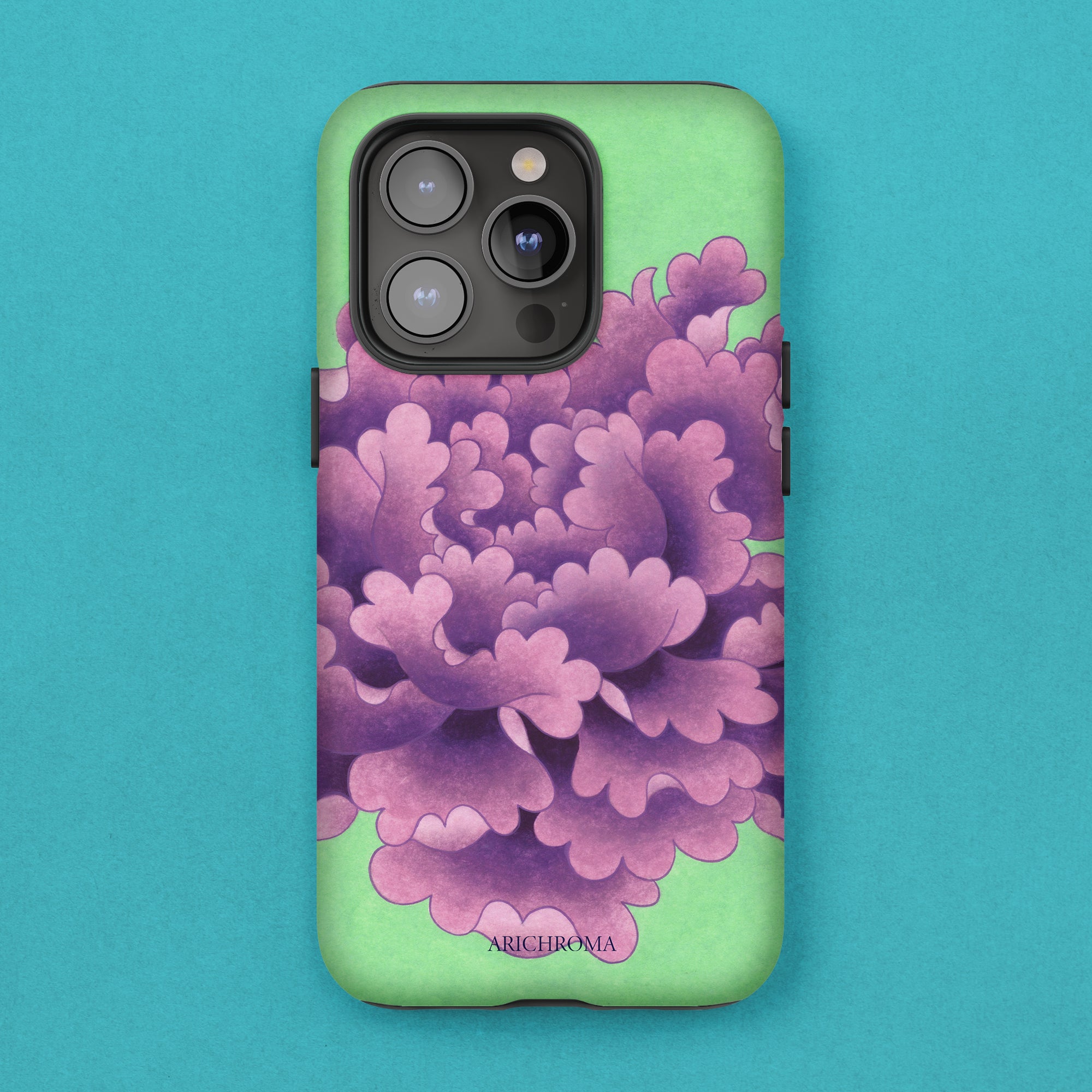 Funda de móvil 'Peony Purple'