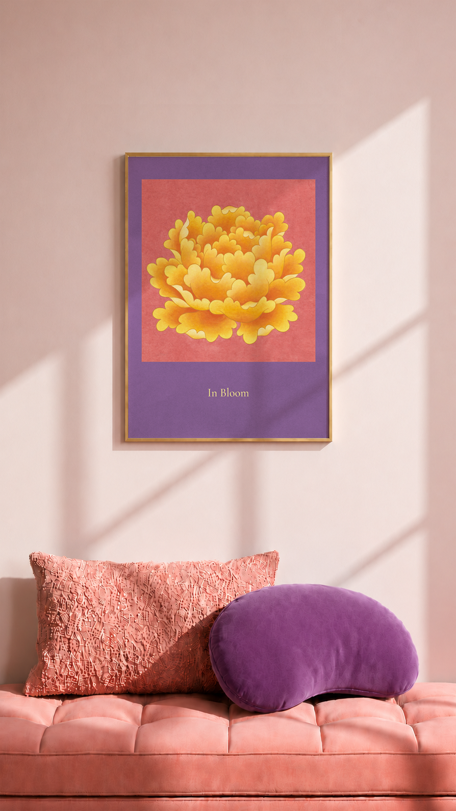 Peony Golden – Lámina Artística