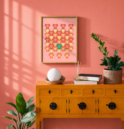 Celosía Soseul Coral – Lámina Artística