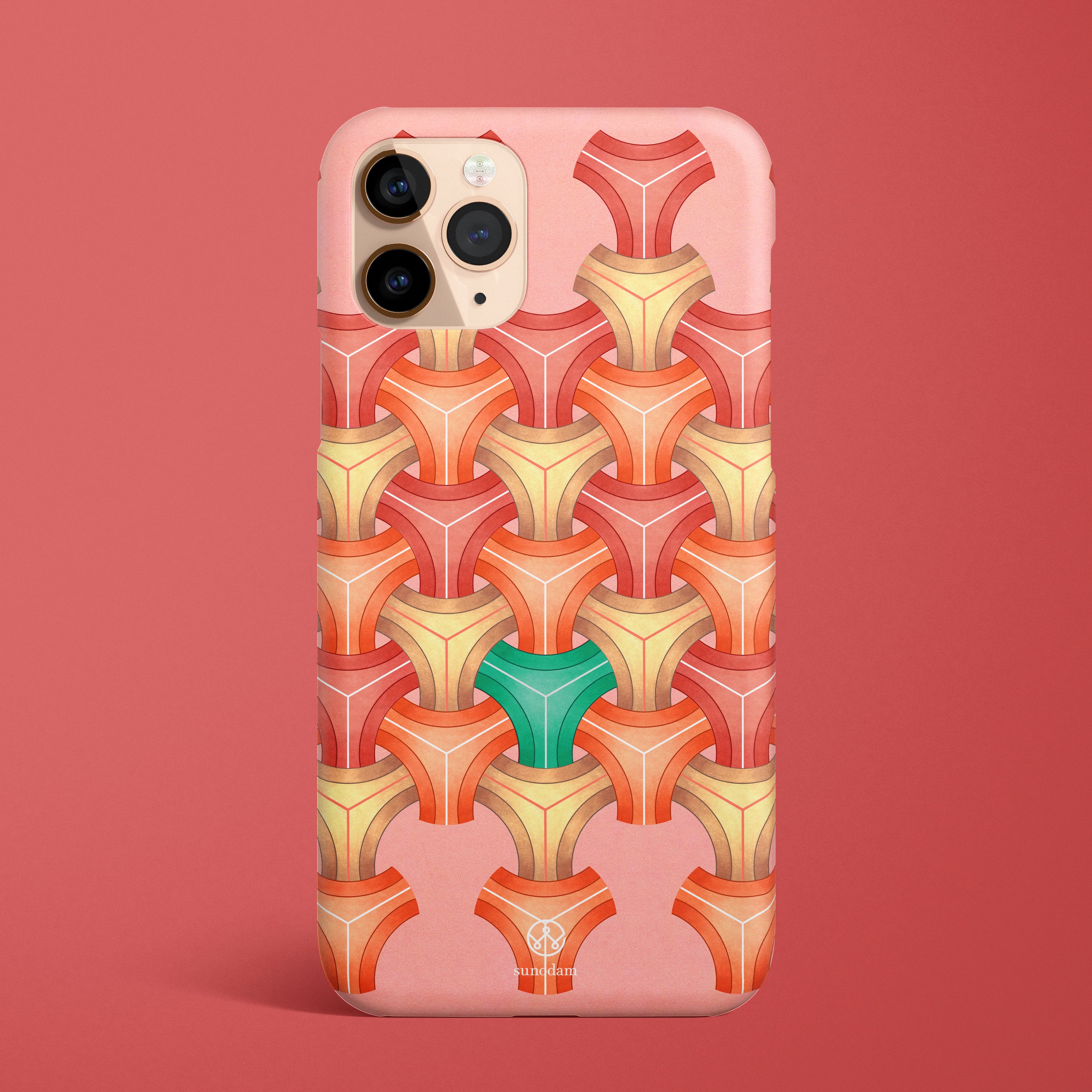Funda de móvil 'Celosía Soseul Coral'